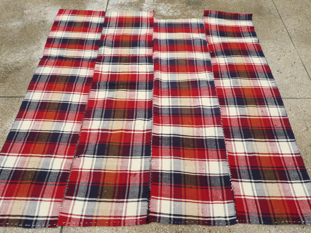 Vintage Persian Square Textile, No.28951 - Gss