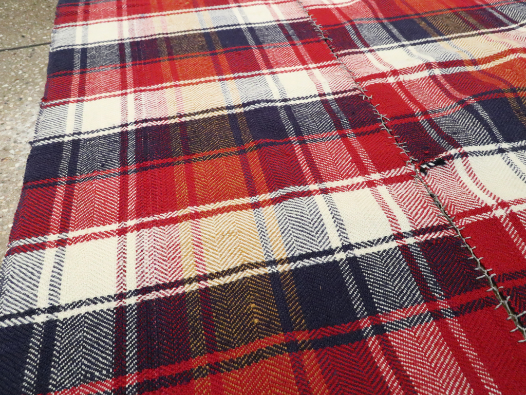 Vintage Persian Square Textile, No.28951 - Gss