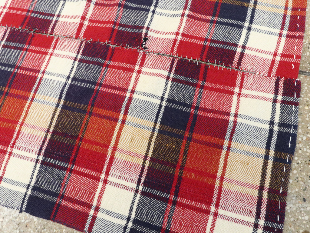 Vintage Persian Square Textile, No.28951 - Gss