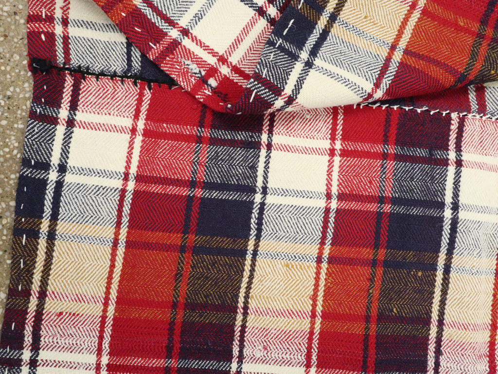 Vintage Persian Square Textile, No.28951 - Gss