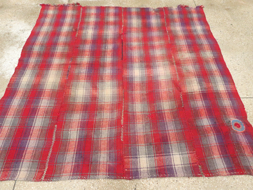 Vintage Persian Square Textile, No.28952 - Gss