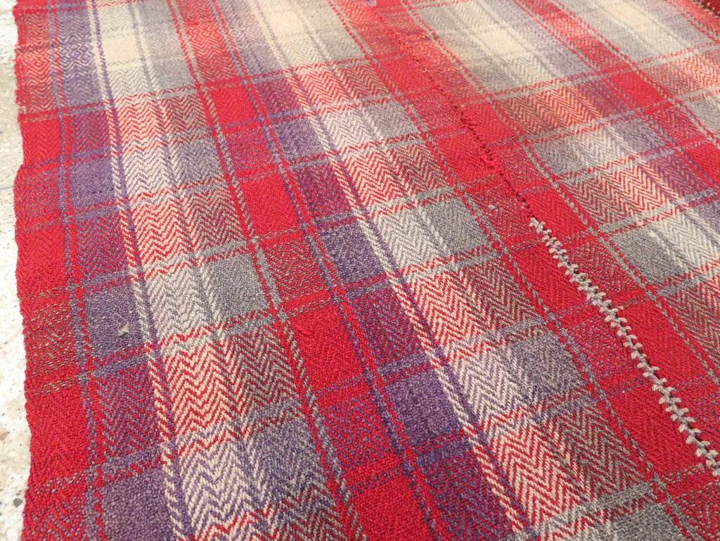 Vintage Persian Square Textile, No.28952 - Gss