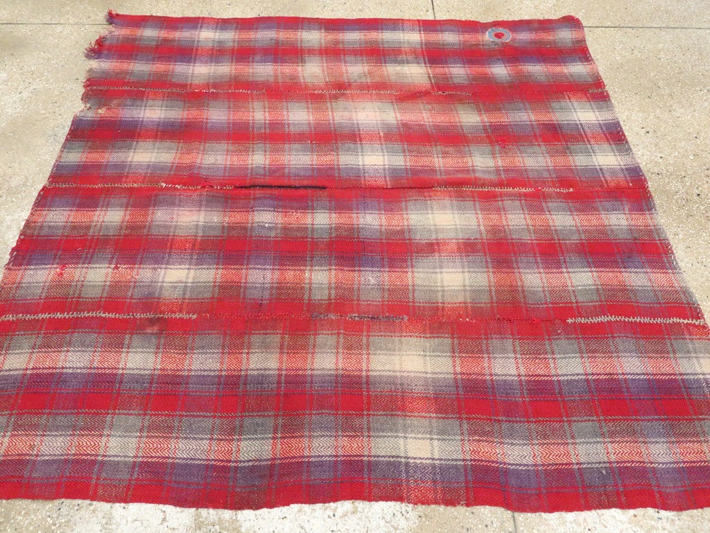 Vintage Persian Square Textile, No.28952 - Gss