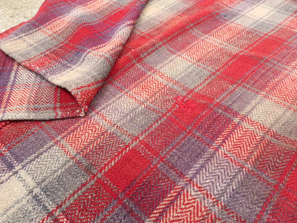 Vintage Persian Square Textile, No.28952 - Gss