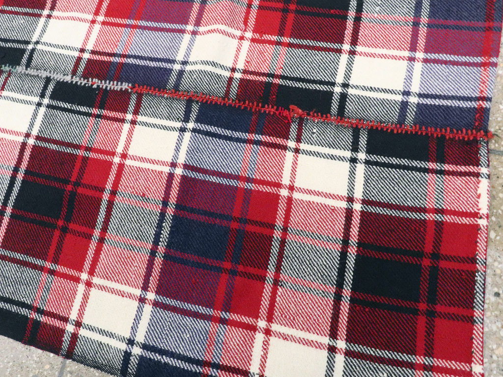 Vintage Persian Square Textile, No.28953 - Gss