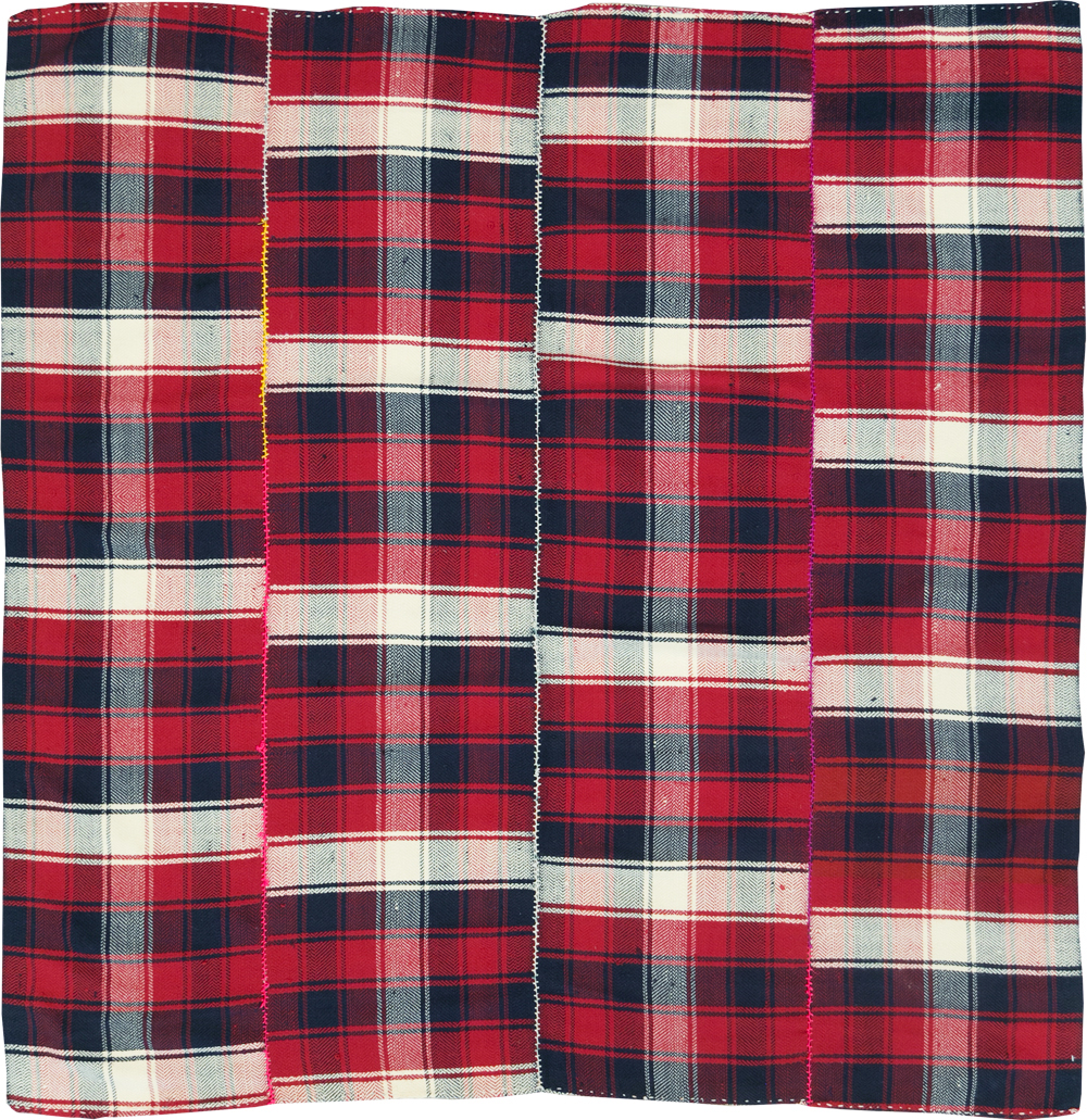 Vintage Persian Square Textile, No.28959 - Gss