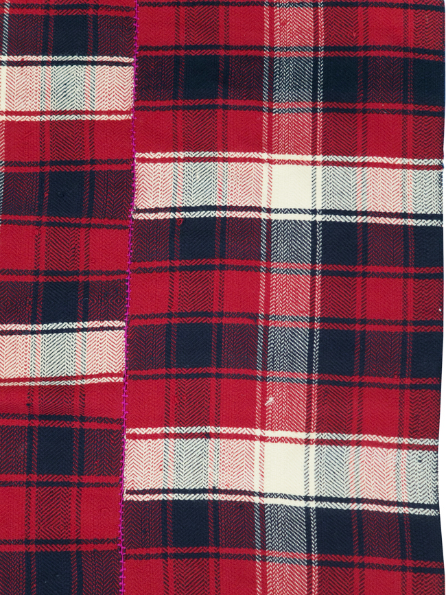 Vintage Persian Square Textile, No.28959 - Gss