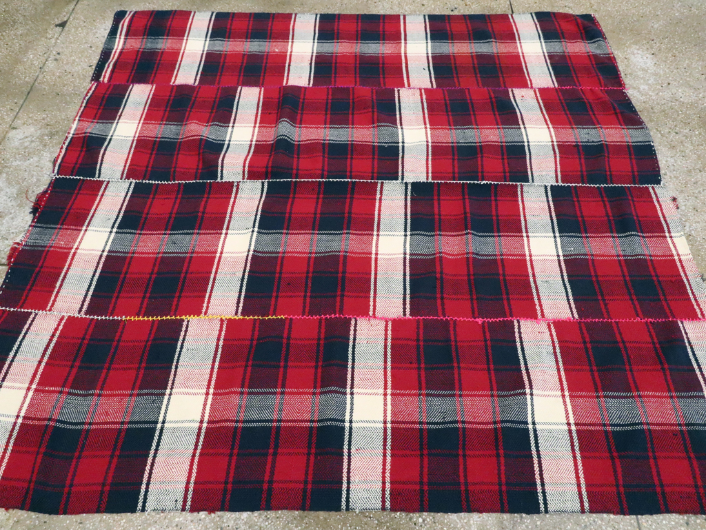 Vintage Persian Square Textile, No.28959 - Gss