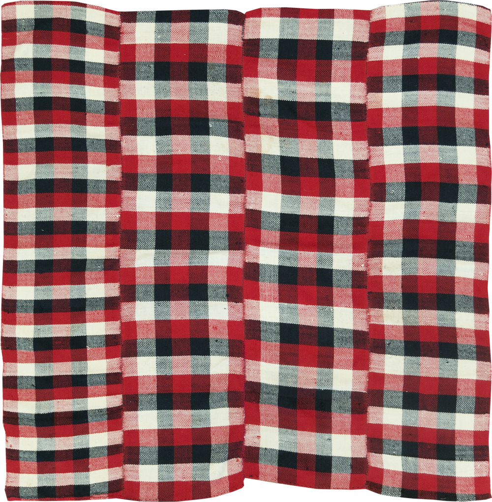 Vintage Persian Square Textile, No.28962 - Gss