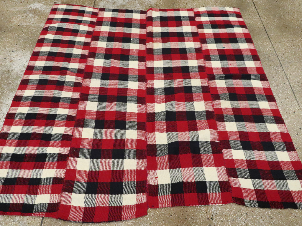 Vintage Persian Square Textile, No.28962 - Gss