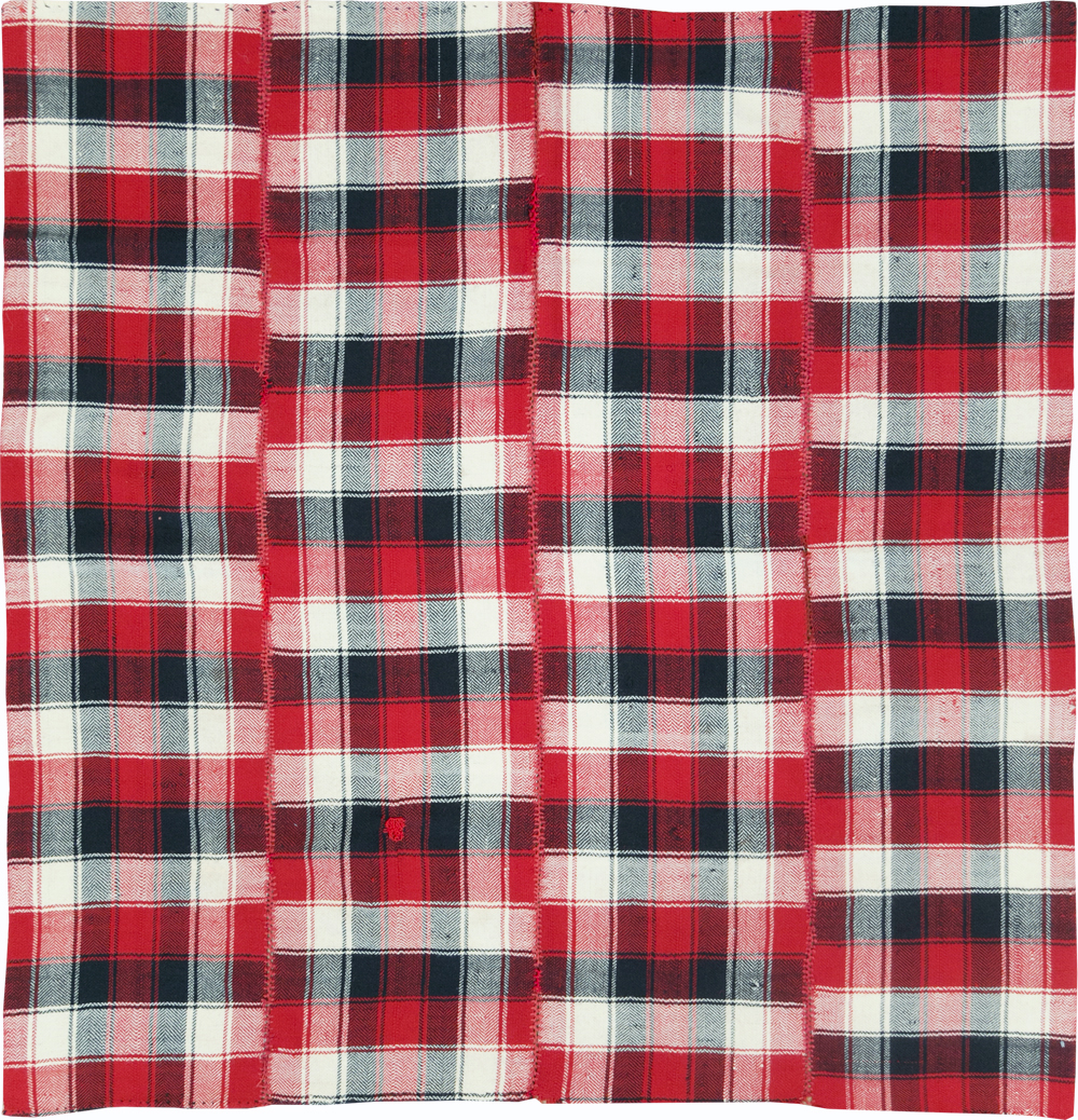 Vintage Persian Square Textile, No.28968 - Gss