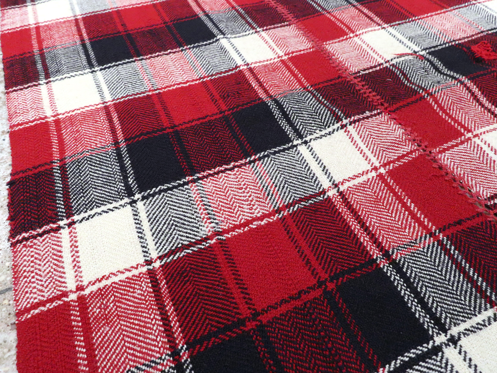 Vintage Persian Square Textile, No.28968 - Gss