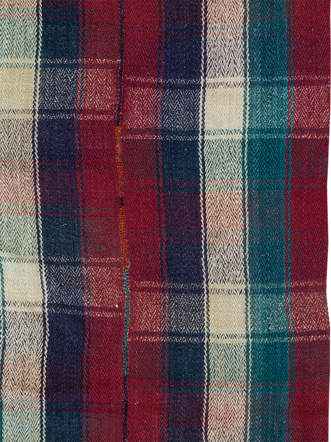 Vintage Persian Square Textile, No.28969 - Gss