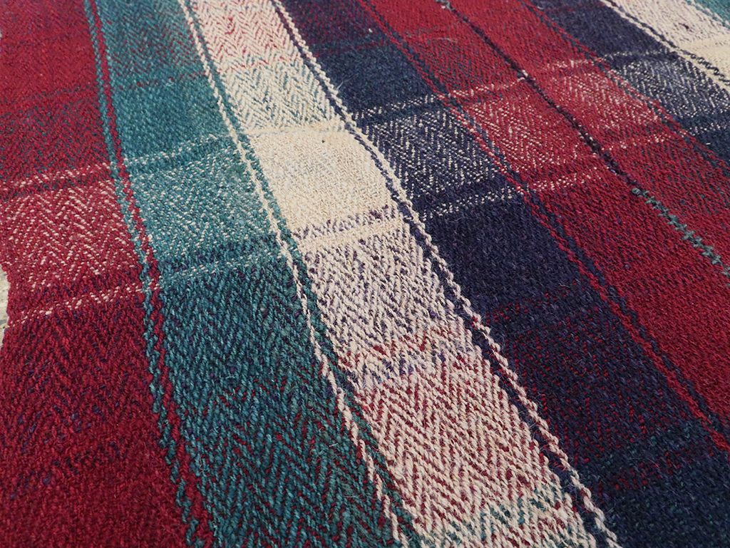 Vintage Persian Square Textile, No.28969 - Gss