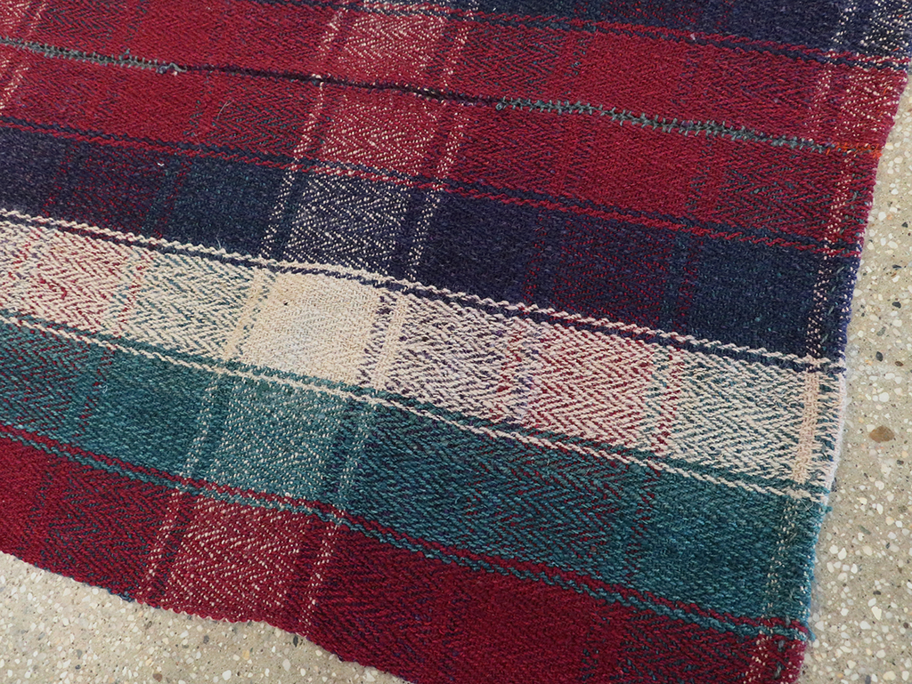 Vintage Persian Square Textile, No.28969 - Gss