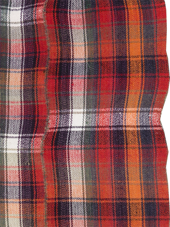 Vintage Persian Square Textile, No.28972 - Gss