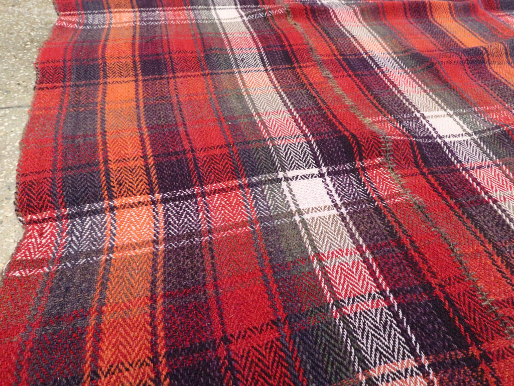 Vintage Persian Square Textile, No.28972 - Gss