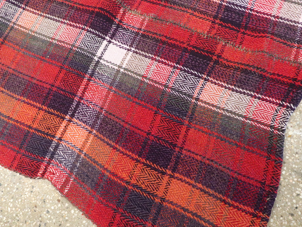 Vintage Persian Square Textile, No.28972 - Gss