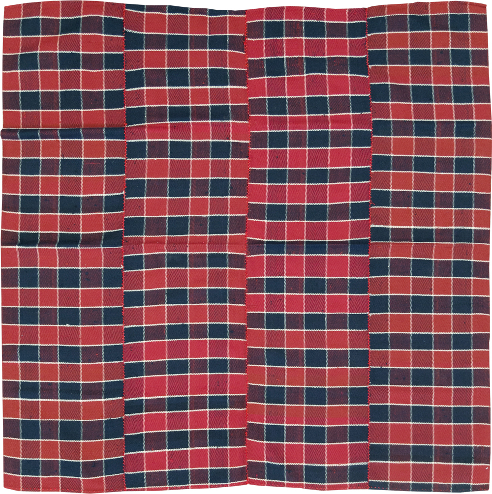 Vintage Persian Square Textile, No.28978 - Gss