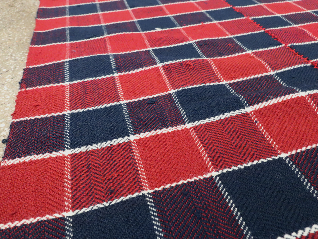 Vintage Persian Square Textile, No.28978 - Gss