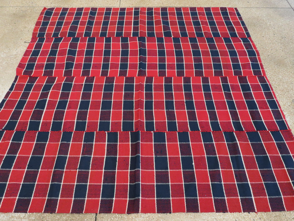 Vintage Persian Square Textile, No.28978 - Gss