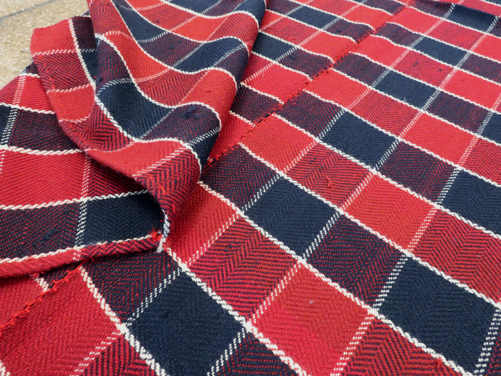 Vintage Persian Square Textile, No.28978 - Gss