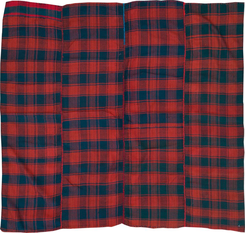 Vintage Persian Square Textile, No.28979 - Gss