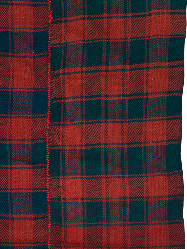 Vintage Persian Square Textile, No.28979 - Gss