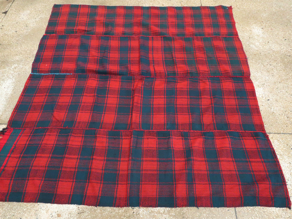 Vintage Persian Square Textile, No.28979 - Gss