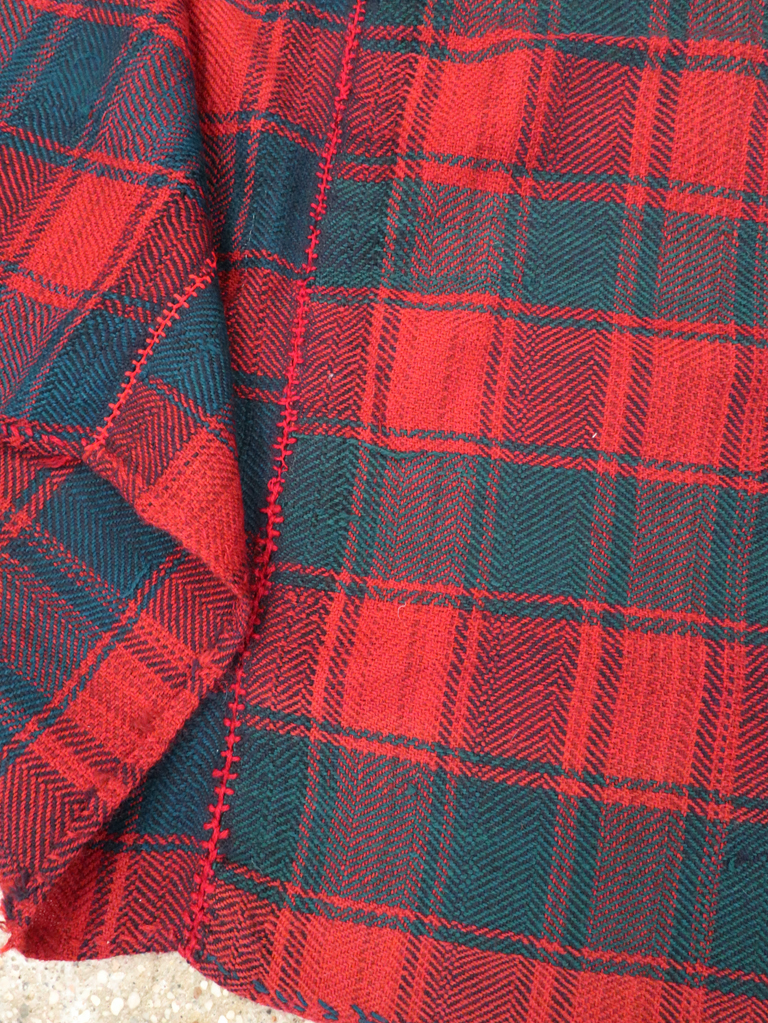 Vintage Persian Square Textile, No.28979 - Gss