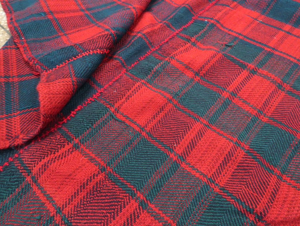 Vintage Persian Square Textile, No.28979 - Gss