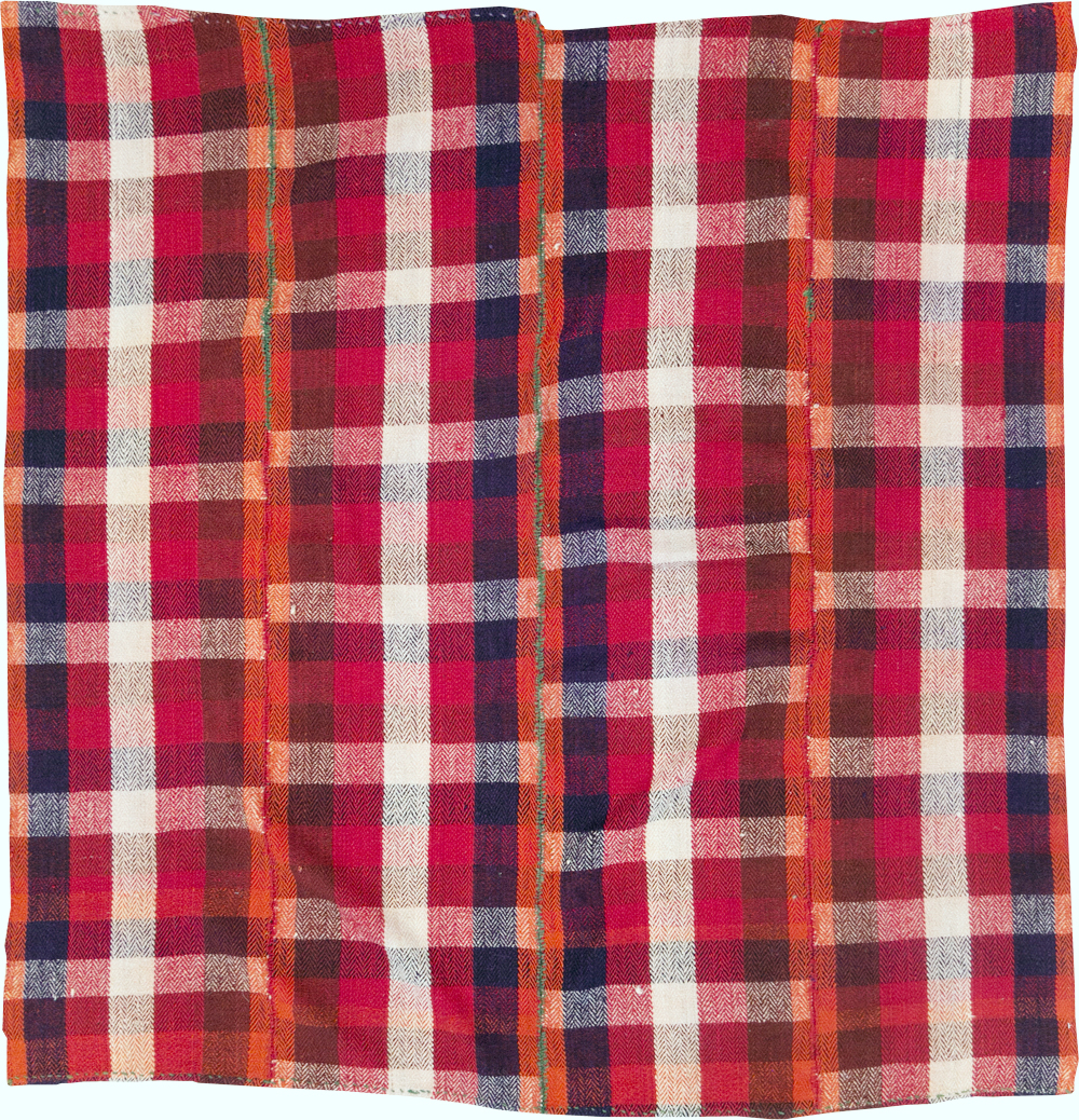 Vintage Persian Square Textile, No.28980 - Gss