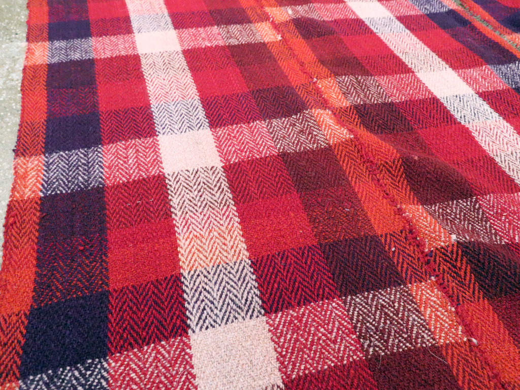 Vintage Persian Square Textile, No.28980 - Gss