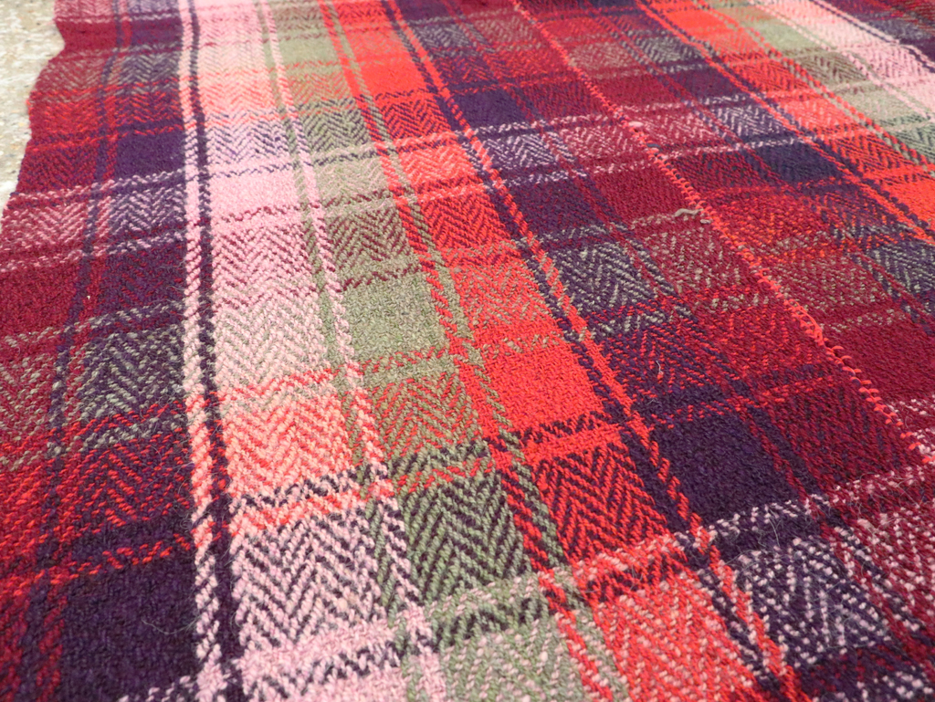 Vintage Persian Square Textile, No.28981 - Gss