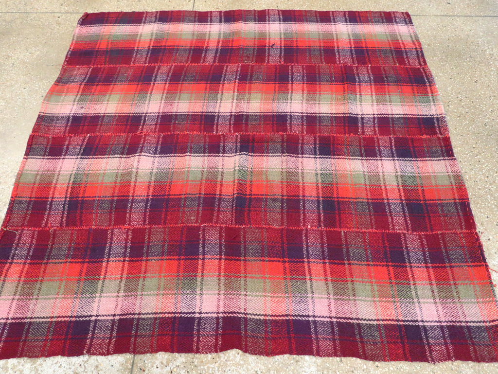 Vintage Persian Square Textile, No.28981 - Gss