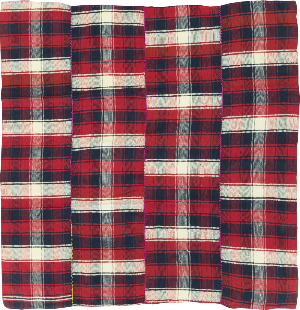 Vintage Persian Square Textile, No.28982 - Gss