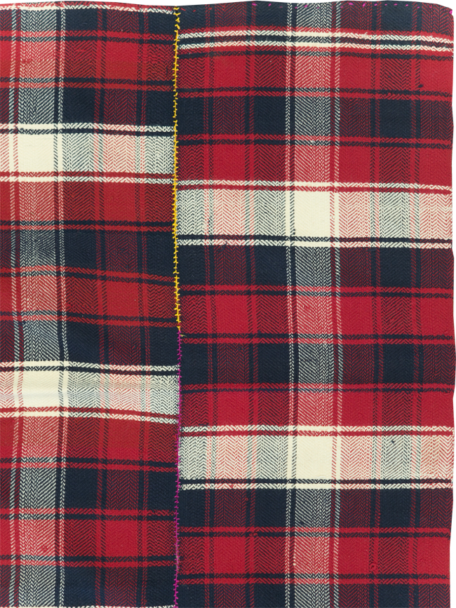 Vintage Persian Square Textile, No.28982 - Gss