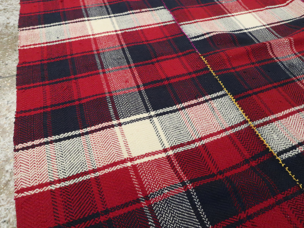 Vintage Persian Square Textile, No.28982 - Gss