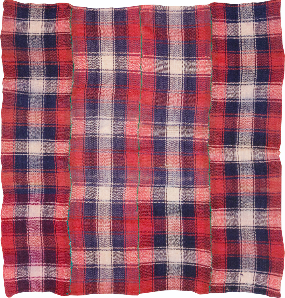 Vintage Persian Square Textile, No.28987 - Gss