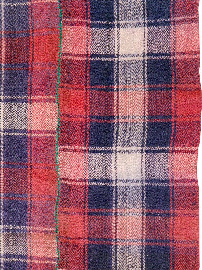 Vintage Persian Square Textile, No.28987 - Gss