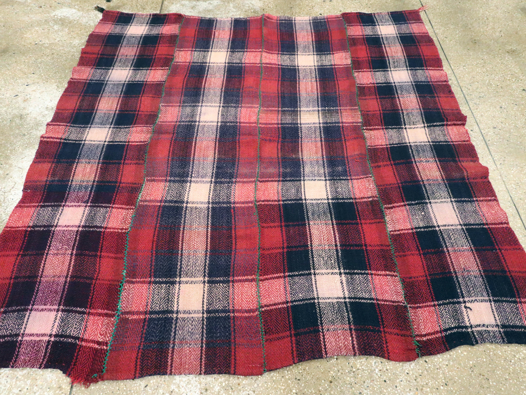 Vintage Persian Square Textile, No.28987 - Gss