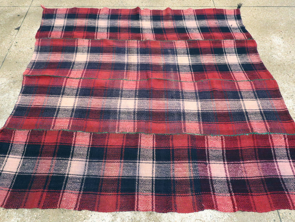 Vintage Persian Square Textile, No.28987 - Gss