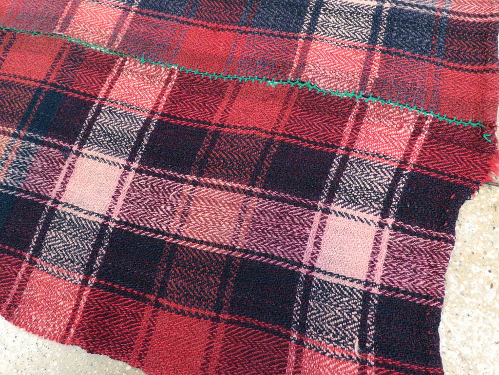 Vintage Persian Square Textile, No.28987 - Gss