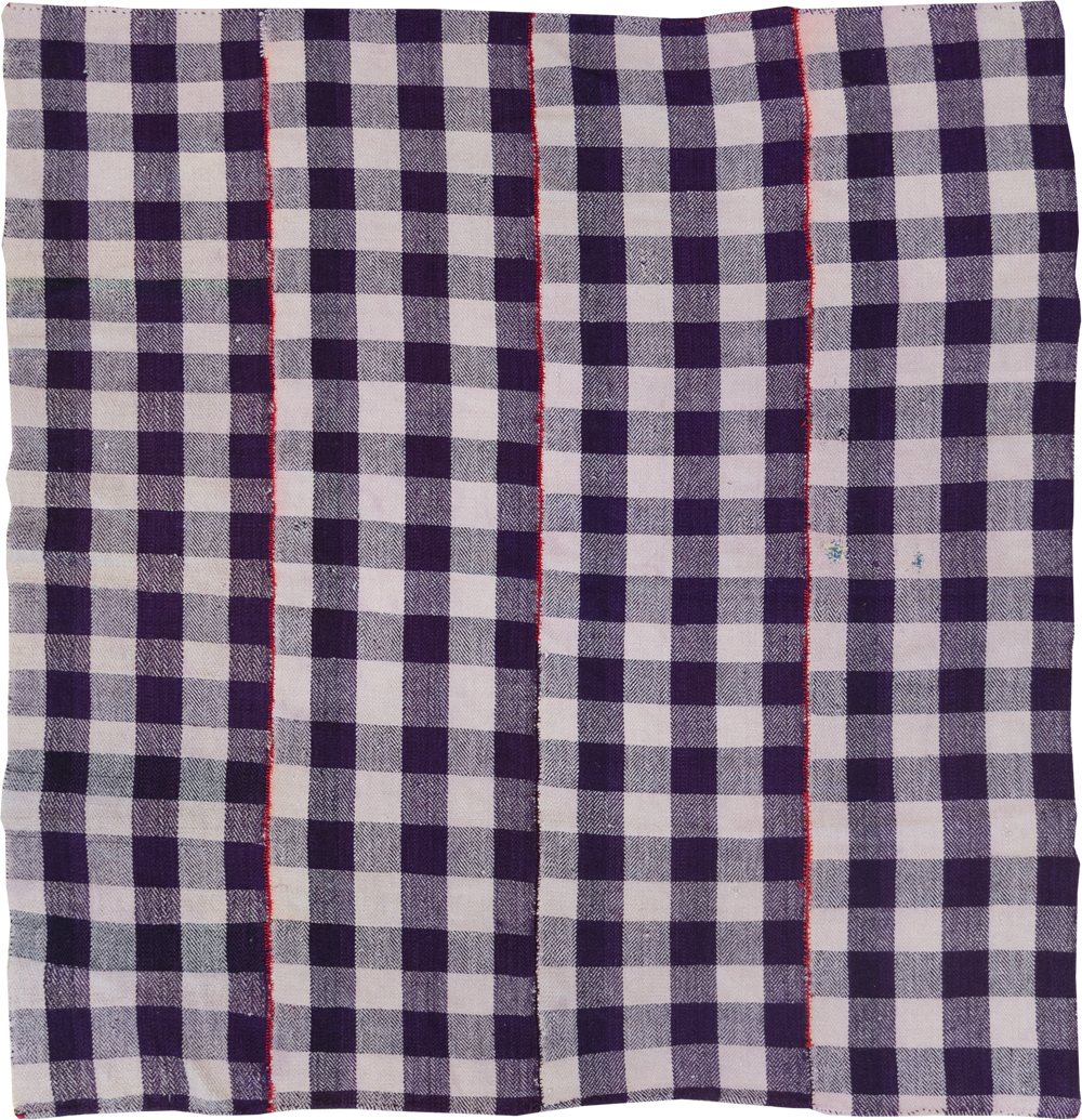 Vintage Persian Square Textile, No.28990 - Gss