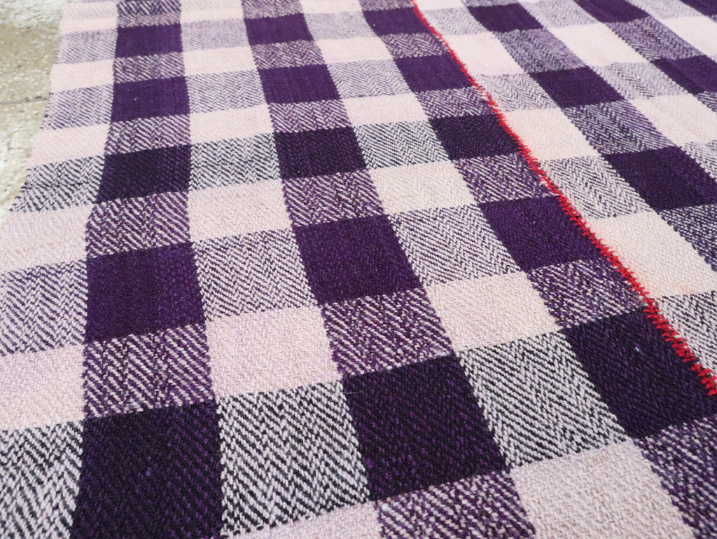 Vintage Persian Square Textile, No.28990 - Gss