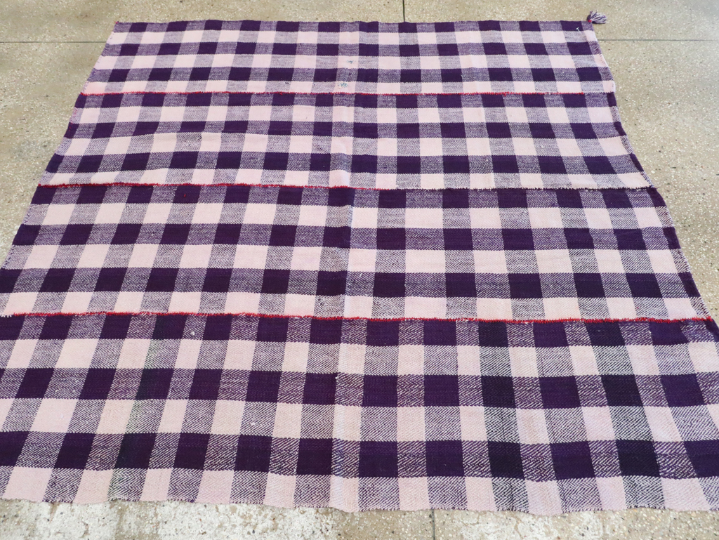 Vintage Persian Square Textile, No.28990 - Gss