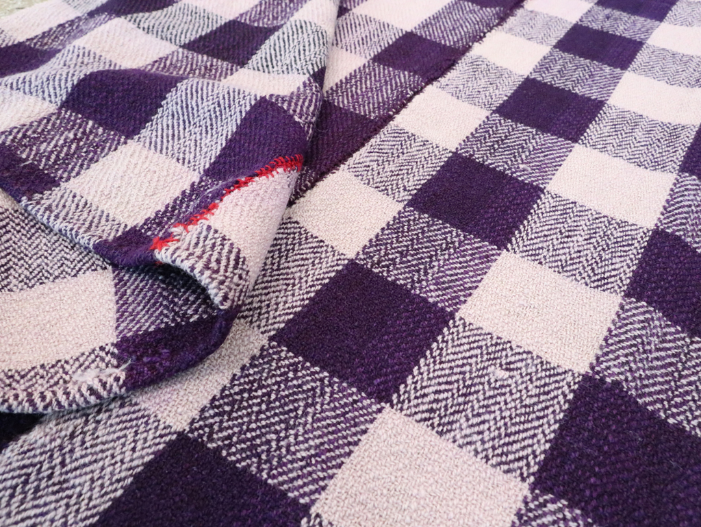 Vintage Persian Square Textile, No.28990 - Gss