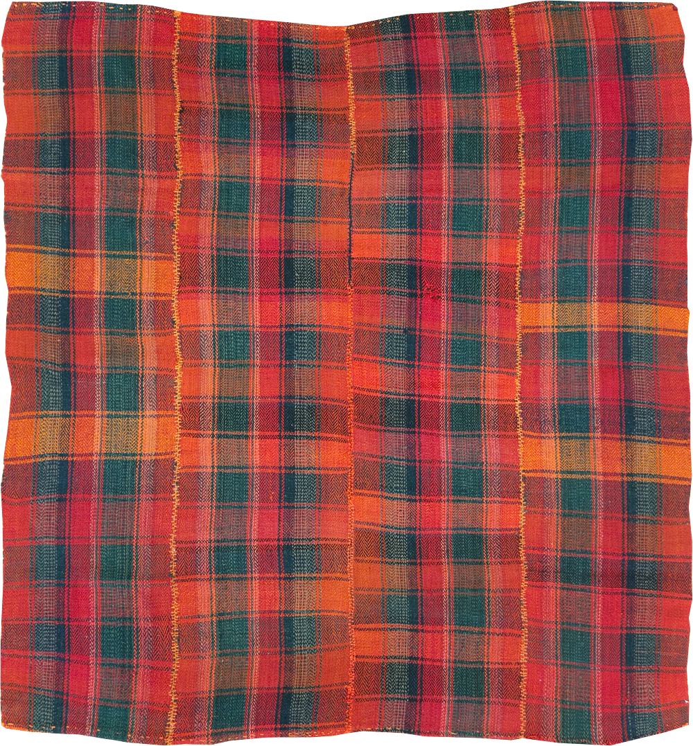 Vintage Persian Square Textile, No.28995 - Gss