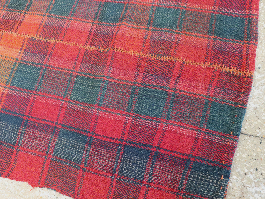 Vintage Persian Square Textile, No.28995 - Gss