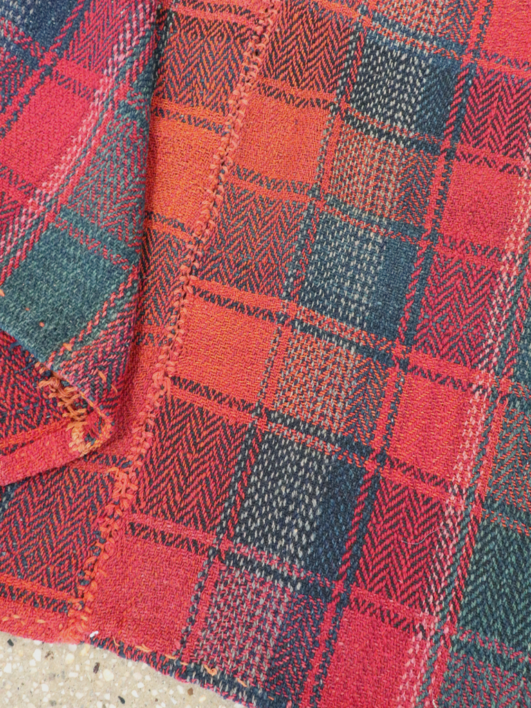 Vintage Persian Square Textile, No.28995 - Gss